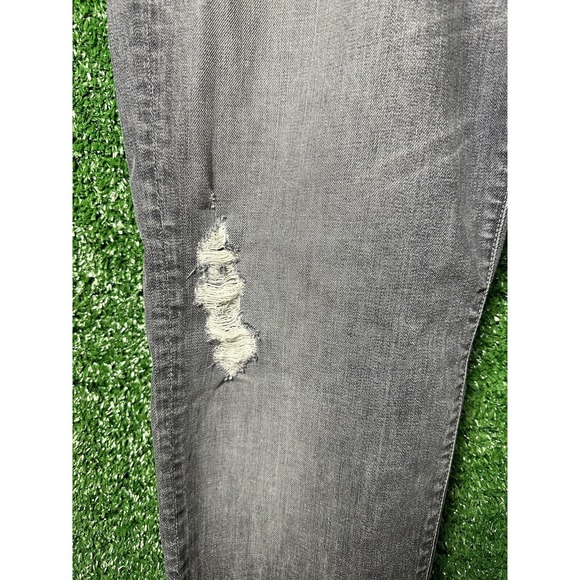 7 For All Mankind Jeans THE STRAIGHT, Black Size 38x33 - Picture 4 of 14